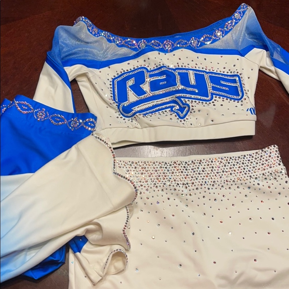 Stingray Allstars Peach Full Cheer Uniform